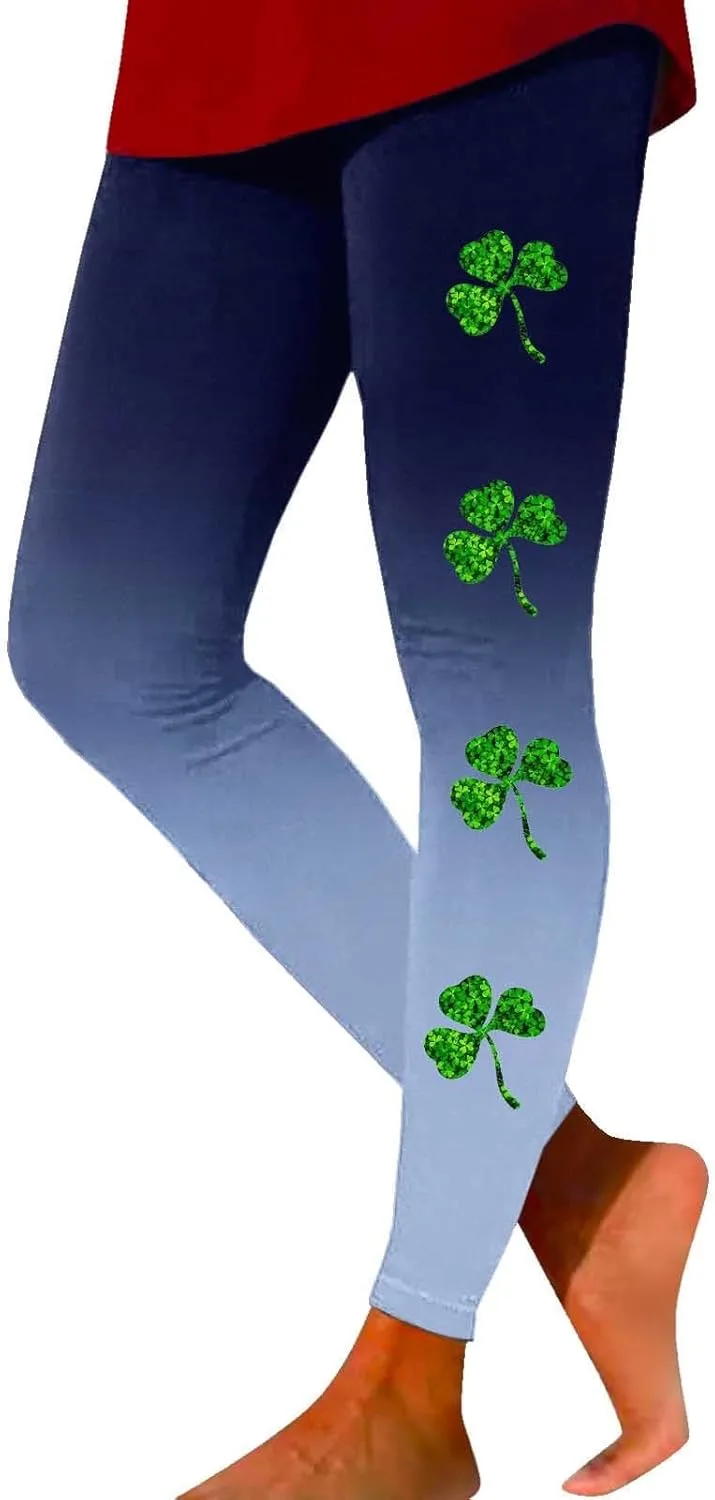 Женские леггинсы St Patrick's Day с трилистником, зеленые, мягкие, для йоги XINGJIAARTS
Женские леггинсы St Patrick's Day с трилистником, зеленые, мягкие, для йоги XINGJIAARTS
