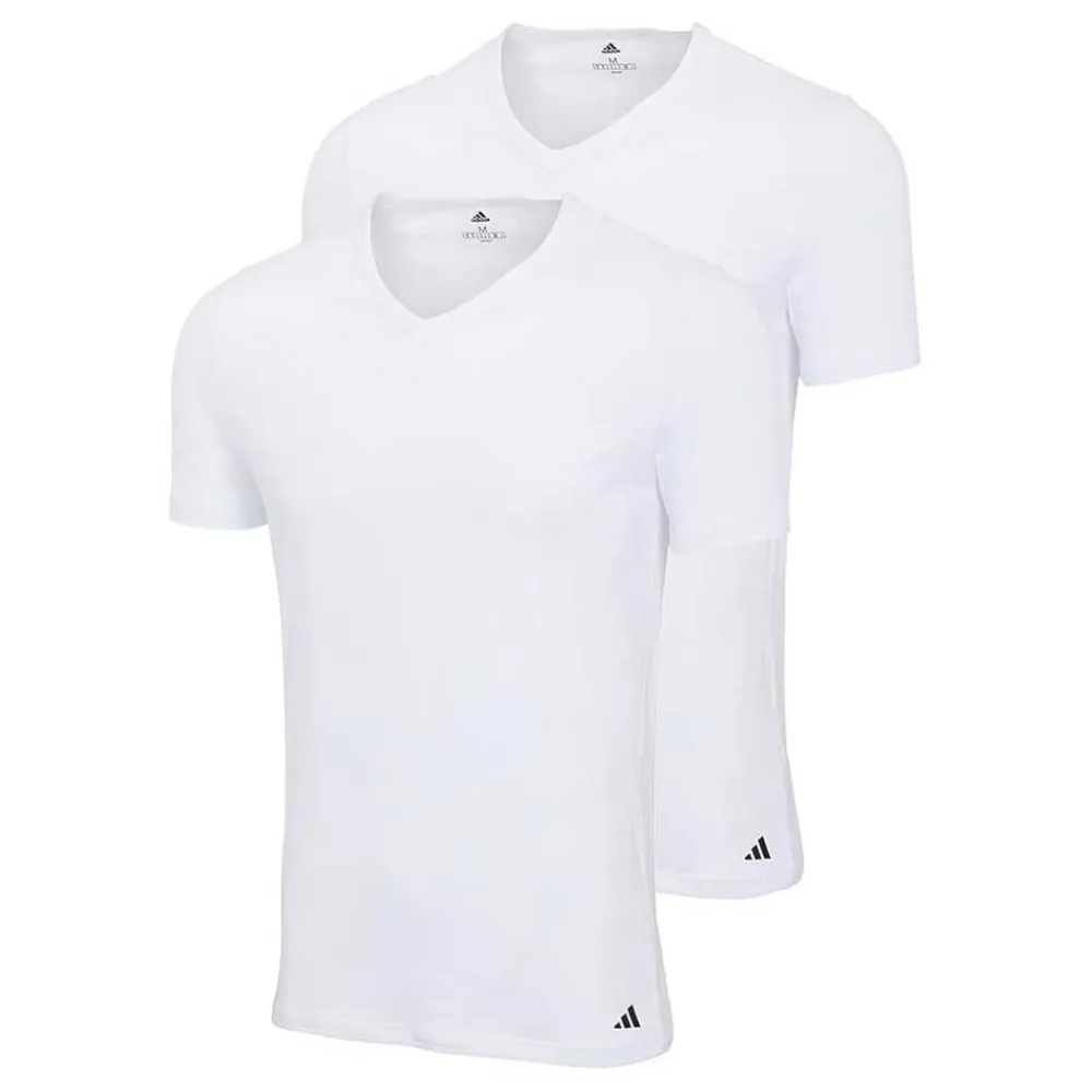 Футболка adidas Active Flex Cotton с коротким рукавом и V-образным вырезом, базовый слой, 2 шт, белый
Футболка adidas Active Flex Cotton с коротким рукавом и V-образным вырезом, базовый слой, 2 шт, белый