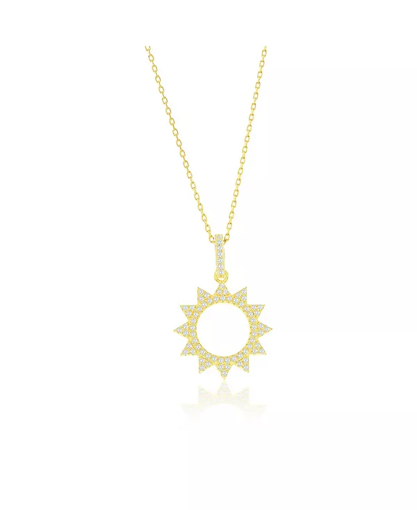 Подвеска Suzy Levian из стерлингового серебра с желтыми кубическими цирконами и круглыми солнечными лучами Suzy Levian New York, white
Подвеска Suzy Levian из стерлингового серебра с желтыми кубическими цирконами и круглыми солнечными лучами Suzy Levian New York, white