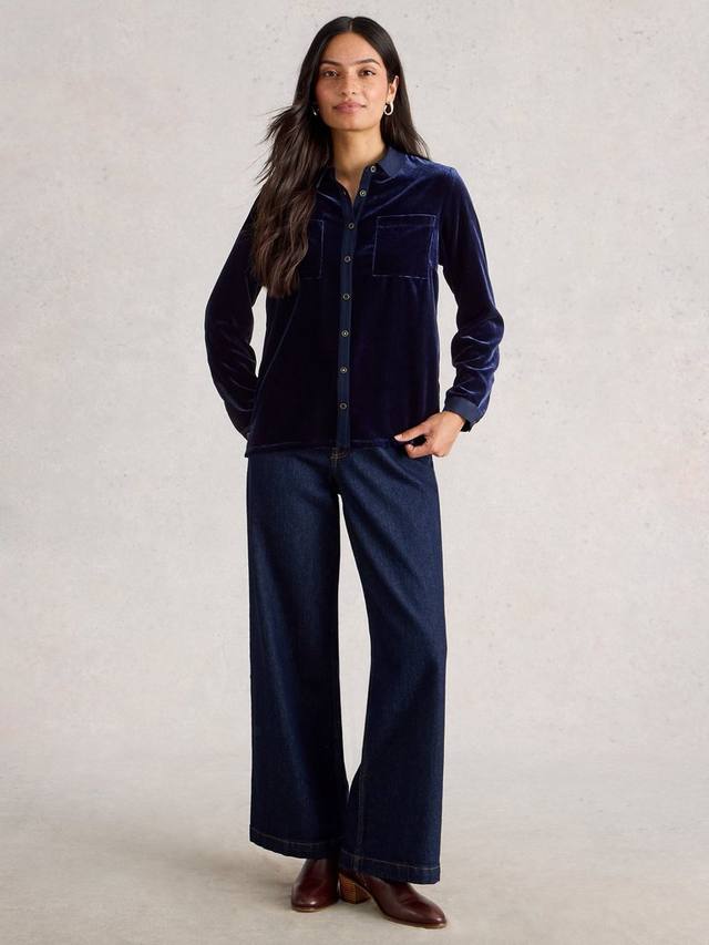 Софи бархатная рубашка White Stuff, Dark Navy
Софи бархатная рубашка White Stuff, Dark Navy