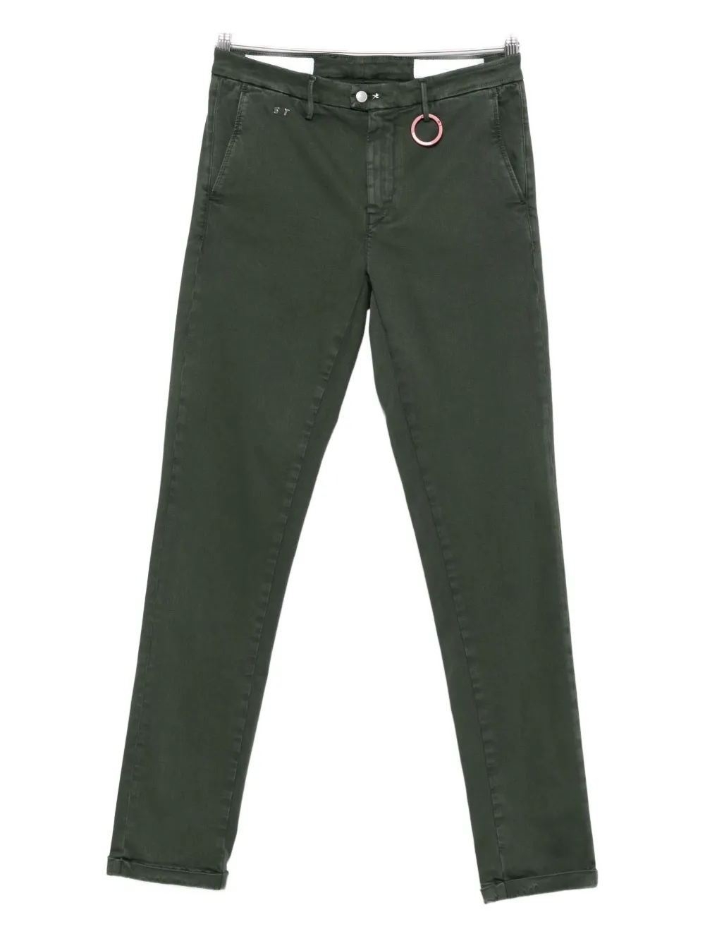 Брюки прямого кроя Sartoria Tramarossa, зеленый
Брюки прямого кроя Sartoria Tramarossa, зеленый