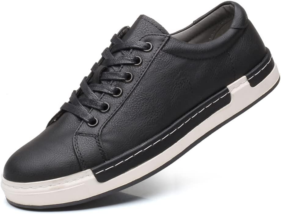 Мужские классические кроссовки Santimon Mens, модные кожаные, спортивные с шнуровкой, оксфорды, черный
Мужские классические кроссовки Santimon Mens, модные кожаные, спортивные с шнуровкой, оксфорды, черный