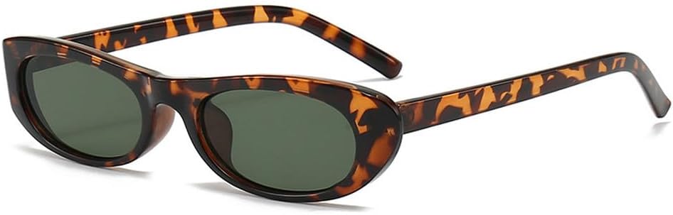 Модные солнцезащитные очки «кошачий глаз» черного цвета для женщин, узкая прямоугольная оправа, маленькие очки для мужчин и женщин с защитой от УФ-излучения UV400 HVTVTLA, Leopard Green
Модные солнцезащитные очки «кошачий глаз» черного цвета для женщин, узкая прямоугольная оправа, маленькие очки для мужчин и женщин с защитой от УФ-излучения UV400 HVTVTLA, Leopard Green