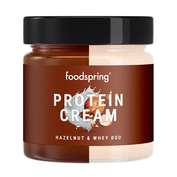 Протеиновый крем с фундуком и сывороточным протеином Protein Cream Duo Foodspring, 200 g
Протеиновый крем с фундуком и сывороточным протеином Protein Cream Duo Foodspring, 200 g