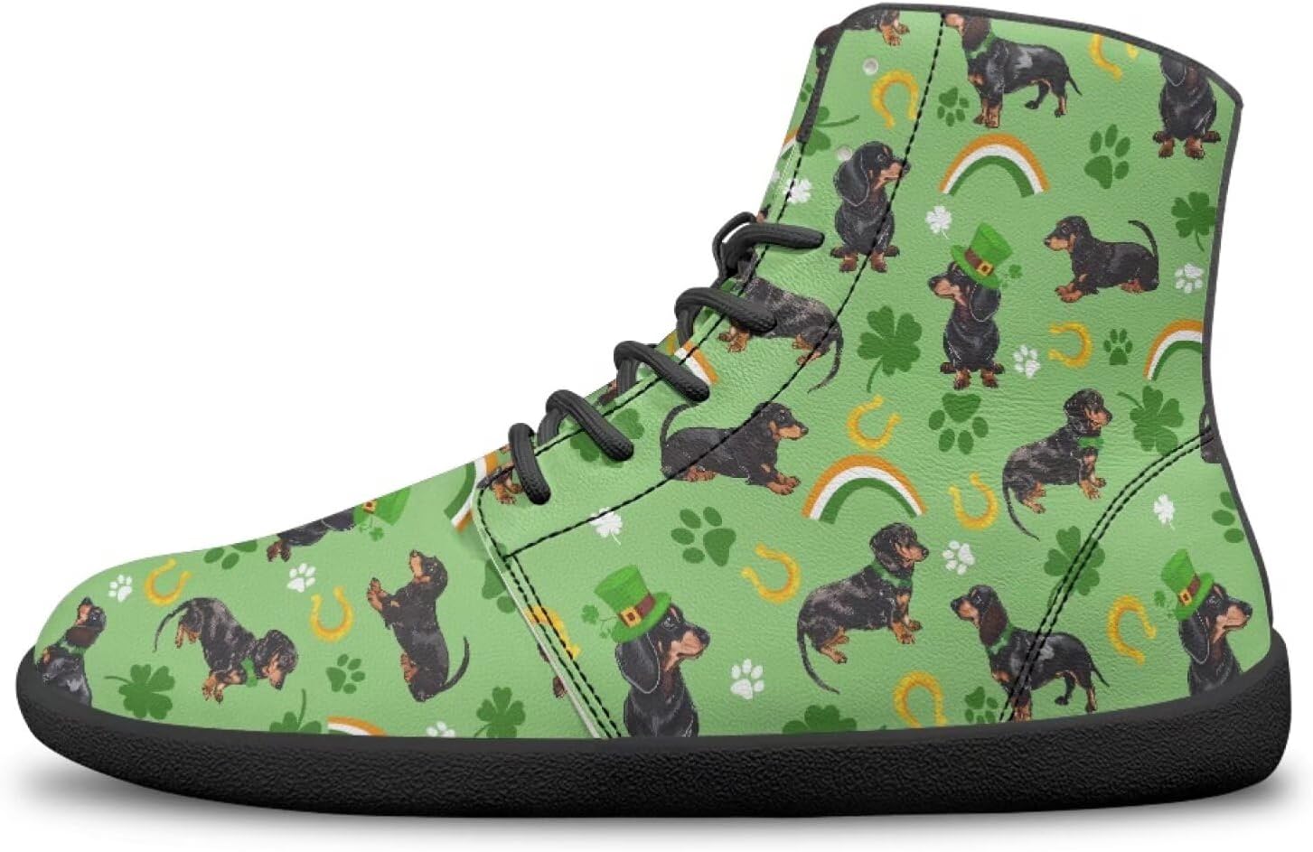 Женские босоножки Binienty Men с широким носком, обувь для отдыха, высокие кеды из ПУ с нулевым перепадом для ходьбы и походов, St. Patrick's Day Dachshund
Женские босоножки Binienty Men с широким носком, обувь для отдыха, высокие кеды из ПУ с нулевым перепадом для ходьбы и походов, St. Patrick's Day Dachshund
