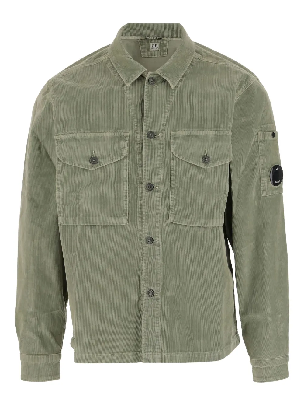Вельветовая рубашка C.P. Company, зеленый
Вельветовая рубашка C.P. Company, зеленый