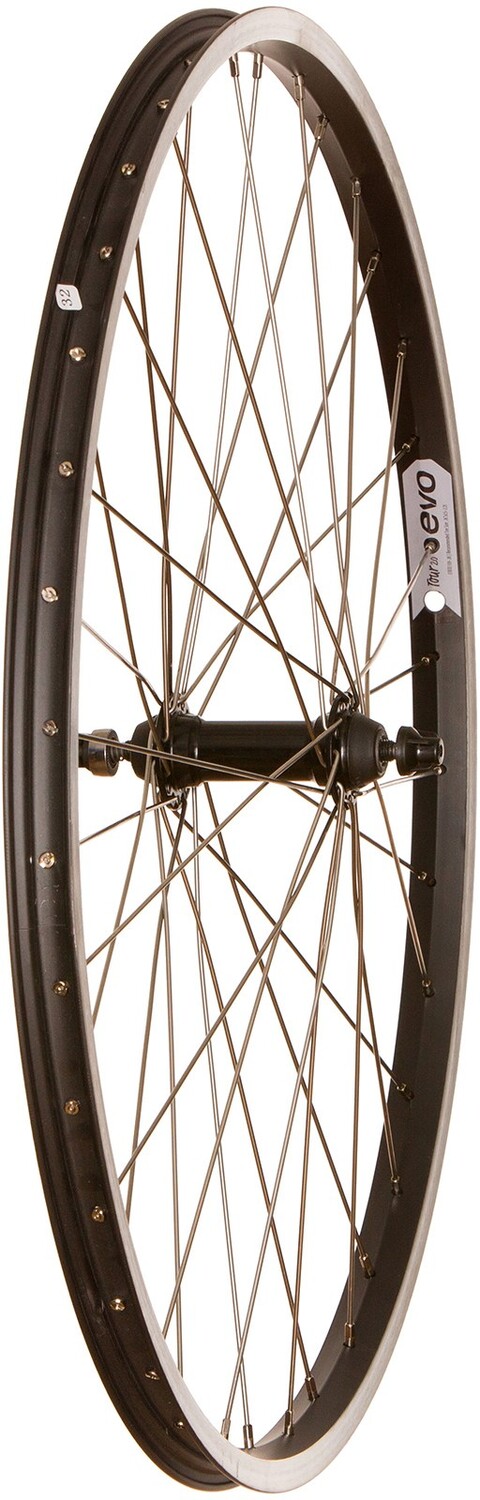 Tour 20 Черный 26-дюймовое переднее колесо EVO, черный
Tour 20 Черный 26-дюймовое переднее колесо EVO, черный