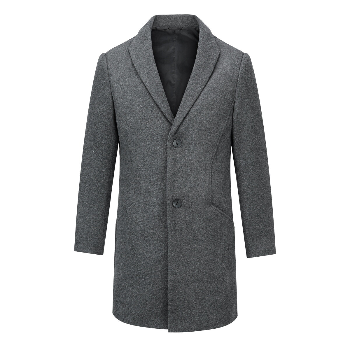Длинное облегающее зимнее теплое деловое шерстяное пальто Allthemen, серый
Длинное облегающее зимнее теплое деловое шерстяное пальто Allthemen, серый