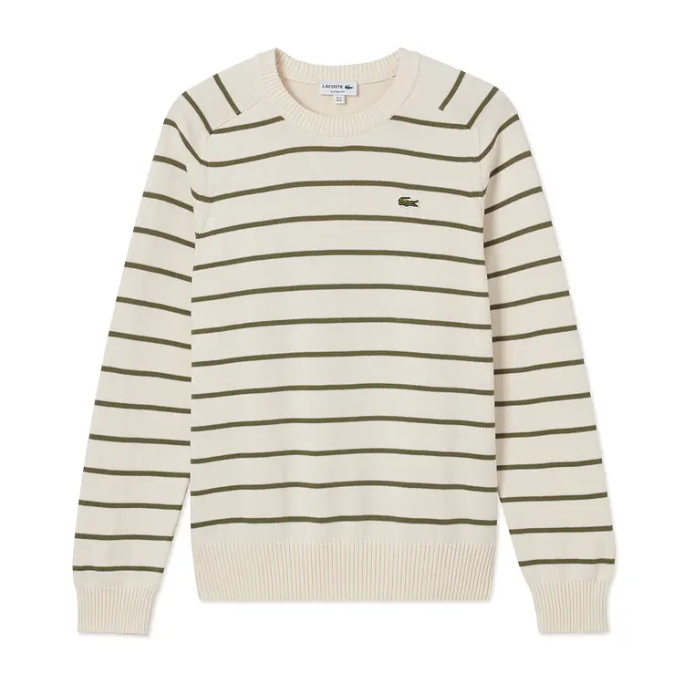 Джемпер из хлопка в полоску с нашивкой с логотипом LACOSTE, синий
Джемпер из хлопка в полоску с нашивкой с логотипом LACOSTE, синий
