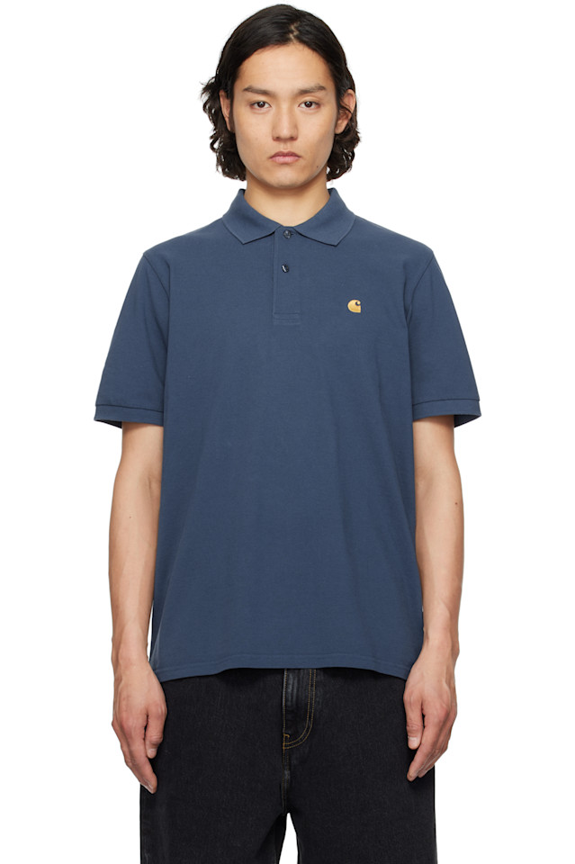 Поло Chase pique Carhartt Work In Progress, синий
Поло Chase pique Carhartt Work In Progress, синий
