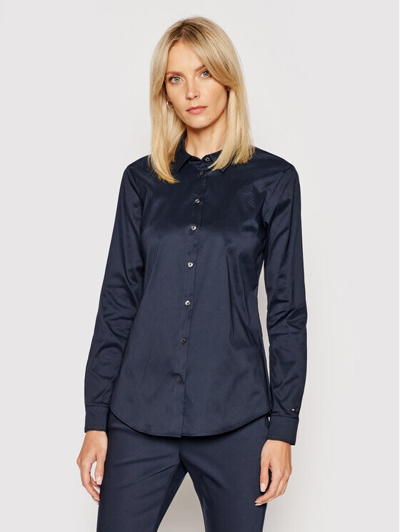 Рубашка узкого кроя Tommy Hilfiger, синий
Рубашка узкого кроя Tommy Hilfiger, синий