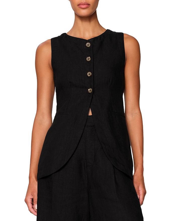 Амалия Льняной Топ DL1961, черный
Амалия Льняной Топ DL1961, черный