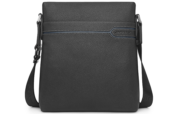 JAGUAR Настоящая кожаная мужская наплечная сумка черная, Black
JAGUAR Настоящая кожаная мужская наплечная сумка черная, Black