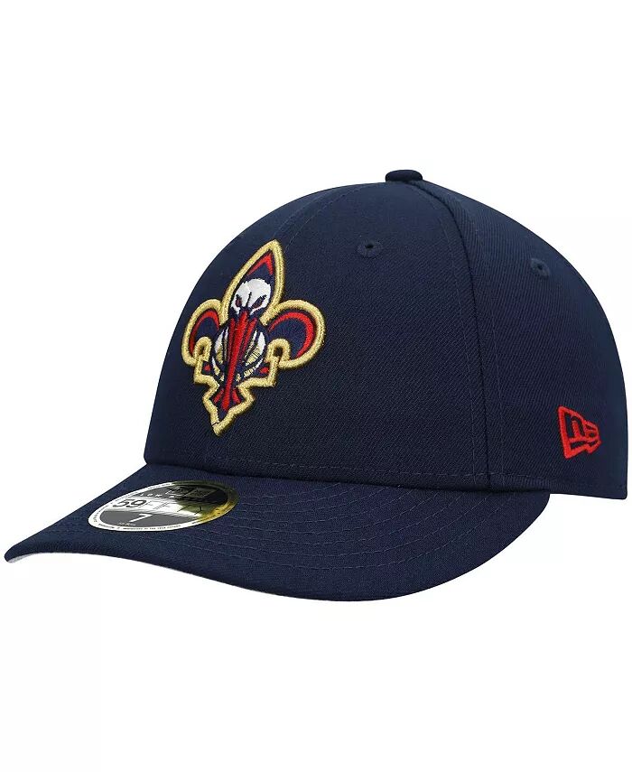 Мужская темно-синяя бейсболка с логотипом команды New Orleans Pelicans, низкая посадка 59FIFTY New Era
Мужская темно-синяя бейсболка с логотипом команды New Orleans Pelicans, низкая посадка 59FIFTY New Era