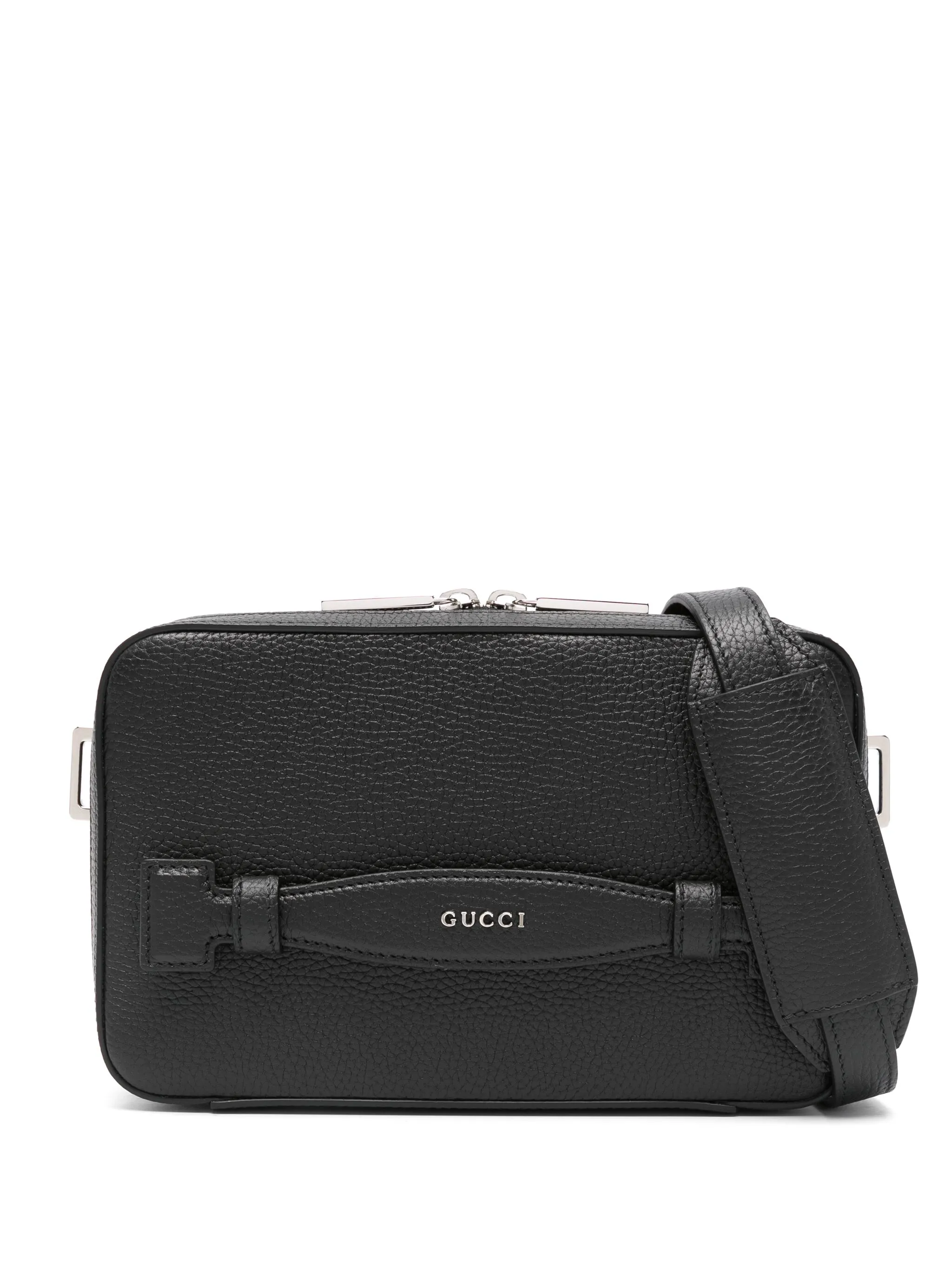 Сумка-мессенджер с логотипом Gucci, черный
Сумка-мессенджер с логотипом Gucci, черный