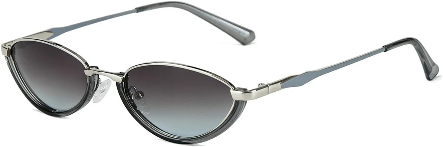 Солнцезащитные очки Helena в маленькой металлической оправе, стильные ретро-очки с поляризованными линзами овальной формы для женщин и мужчин, модель «кошачий глаз», винтажные очки 90-х годов, S67, C1
Солнцезащитные очки Helena в маленькой металлической оправе, стильные ретро-очки с поляризованными линзами овальной формы для женщин и мужчин, модель «кошачий глаз», винтажные очки 90-х годов, S67, C1