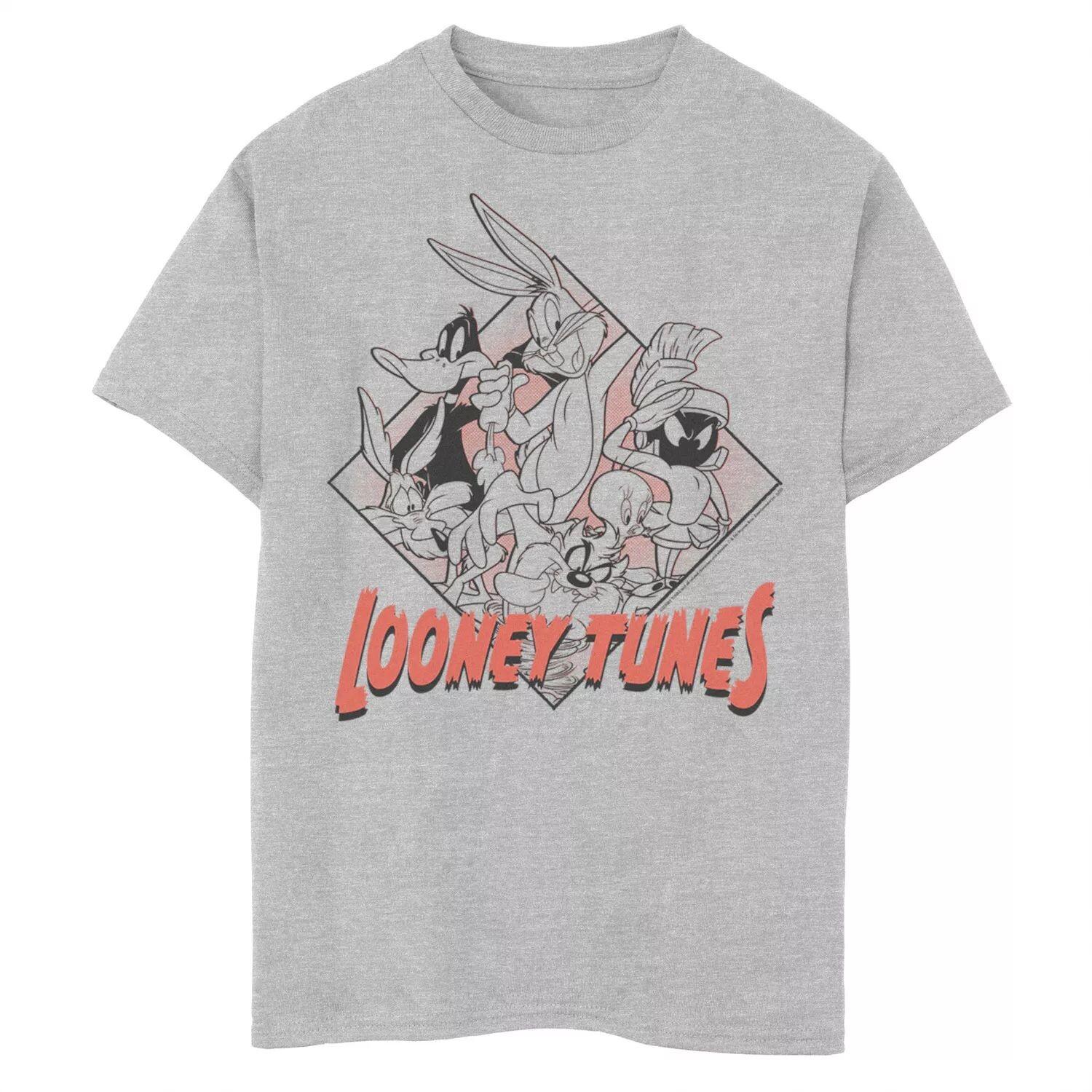 Футболка с контурным рисунком для мальчиков 8–20 лет Looney Tunes Group Shot Licensed Character
Футболка с контурным рисунком для мальчиков 8–20 лет Looney Tunes Group Shot Licensed Character