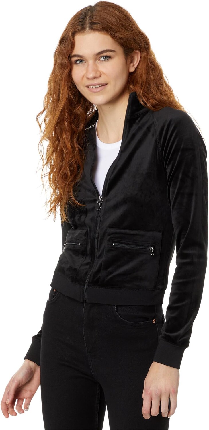 Толстовка Heritage Mock Neck Track Jacket with Back Graphic Juicy Couture, цвет Liquorice
Толстовка Heritage Mock Neck Track Jacket with Back Graphic Juicy Couture, цвет Liquorice