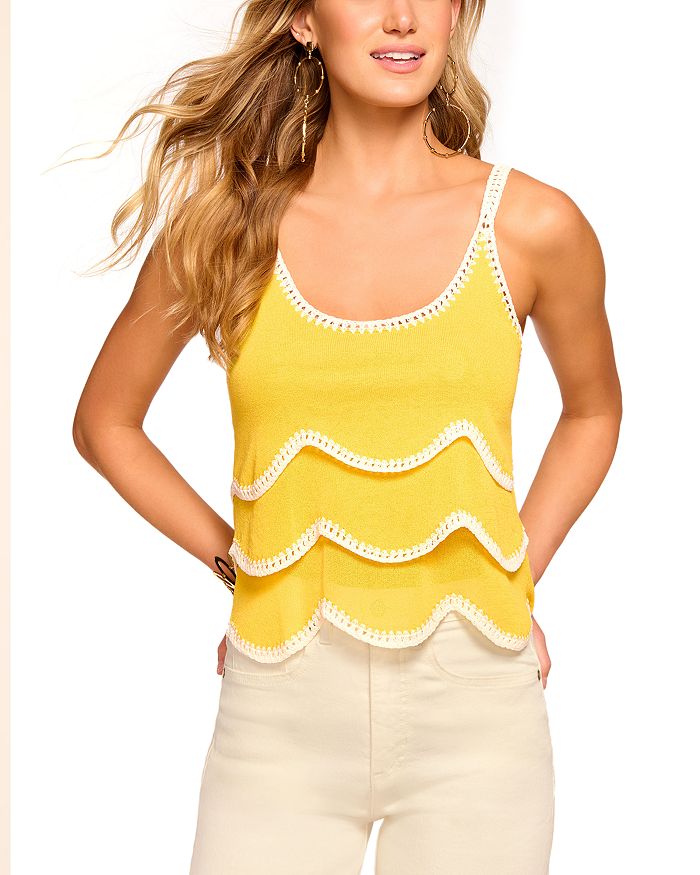 Ариэль Топ-майка с ярусами Ramy Brook, желтый
Ариэль Топ-майка с ярусами Ramy Brook, желтый
