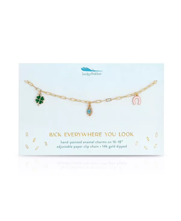 Ожерелье с эмалевым сокровищем — удача Lucky Feather, silver
Ожерелье с эмалевым сокровищем — удача Lucky Feather, silver