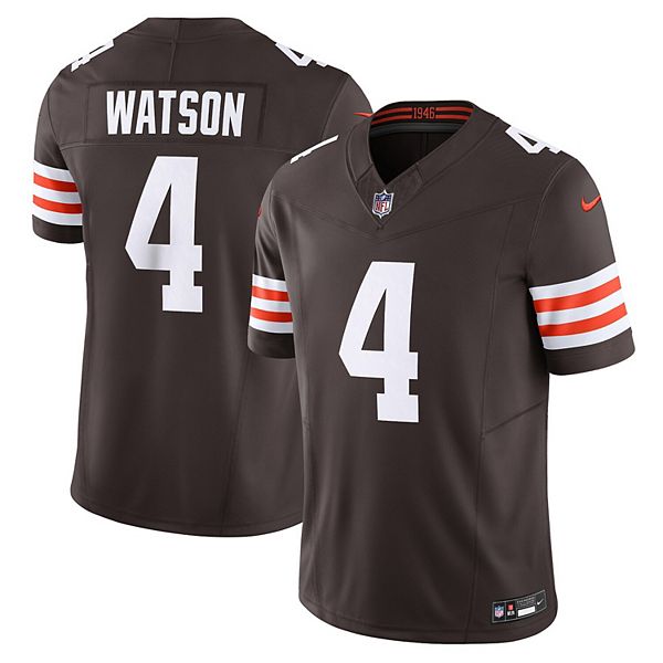 Мужская футболка Cleveland Browns Deshaun Watson Vapor FUSE Limited цвета коричневый Nike
Мужская футболка Cleveland Browns Deshaun Watson Vapor FUSE Limited цвета коричневый Nike