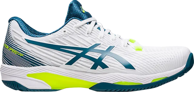 Кроссовки Solution Speed FF 2 'White Restful Teal', белый 
Кроссовки Solution Speed FF 2 'White Restful Teal', белый