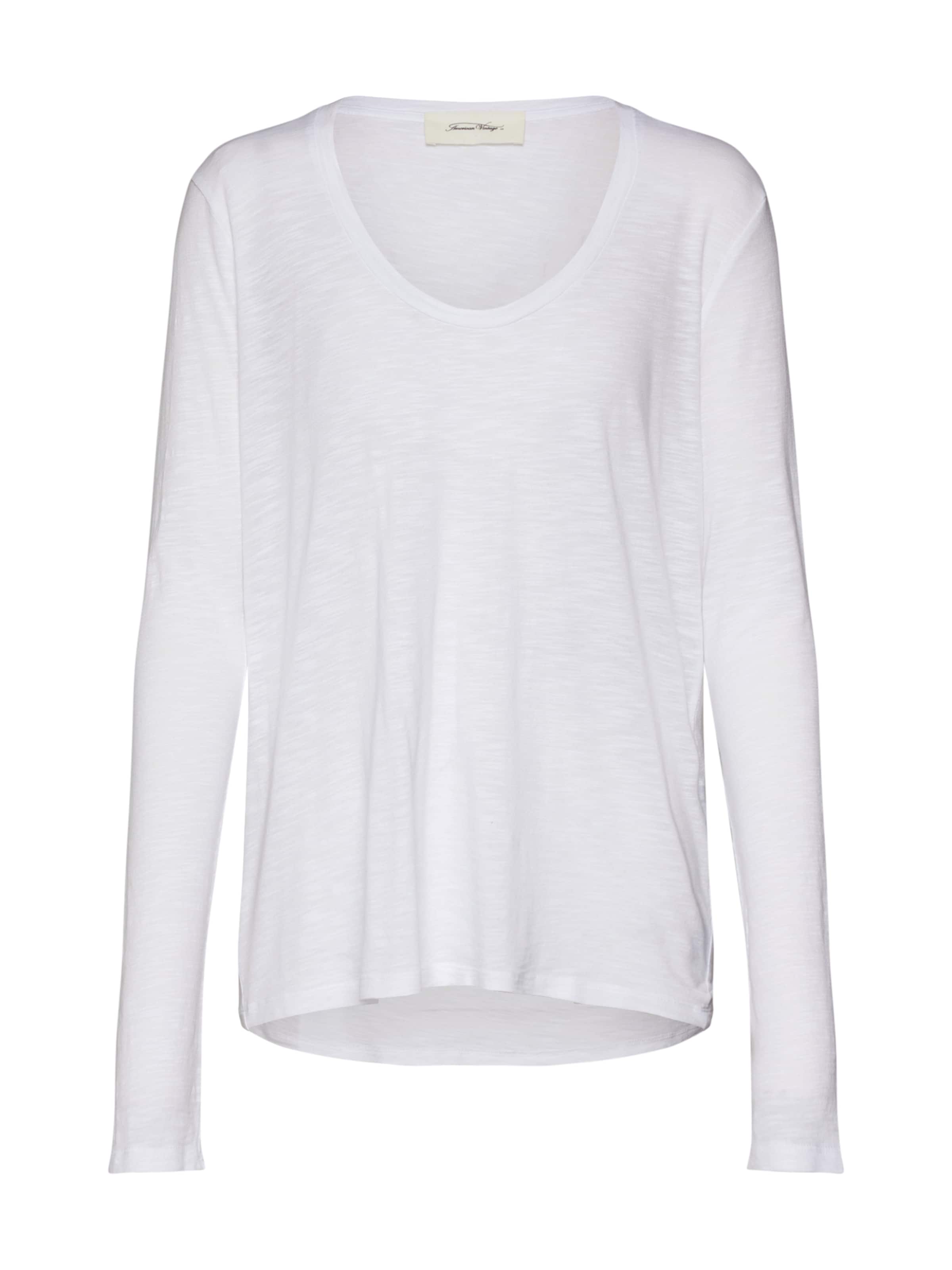 AMERICAN VINTAGE Лонгслив 'Jacksonville' в белом цвете
AMERICAN VINTAGE Лонгслив 'Jacksonville' в белом цвете