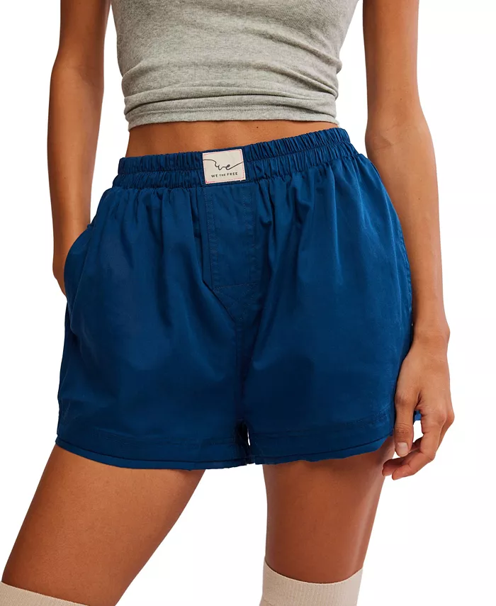 Женские повседневные однотонные боксеры Day to Day Free People, синий
Женские повседневные однотонные боксеры Day to Day Free People, синий