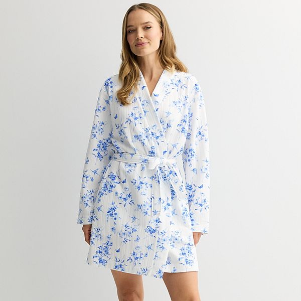 Женский стеганый вязаный халат с запахом Croft & Barrow, Wings Of Serenity
Женский стеганый вязаный халат с запахом Croft & Barrow, Wings Of Serenity