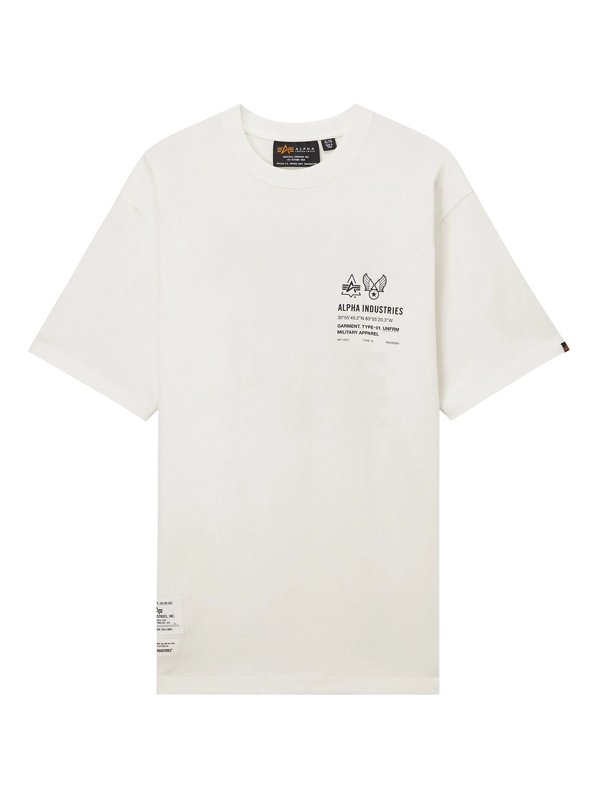 Футболка с графичным принтом и логотипом Alpha Industries, белый
Футболка с графичным принтом и логотипом Alpha Industries, белый