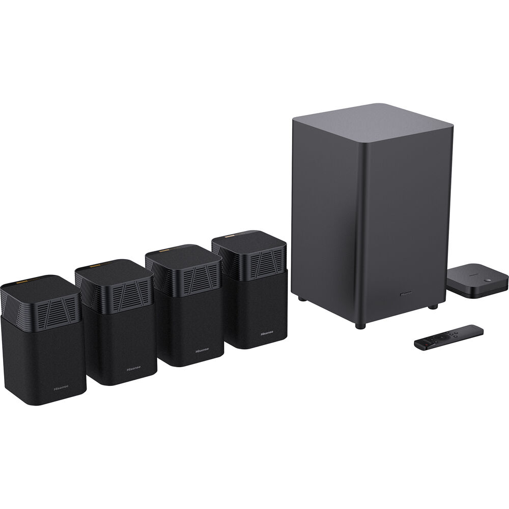 Беспроводная акустическая система для домашнего кинотеатра Hisense HT SATURN 4.1.2 с поддержкой Atmos
Беспроводная акустическая система для домашнего кинотеатра Hisense HT SATURN 4.1.2 с поддержкой Atmos