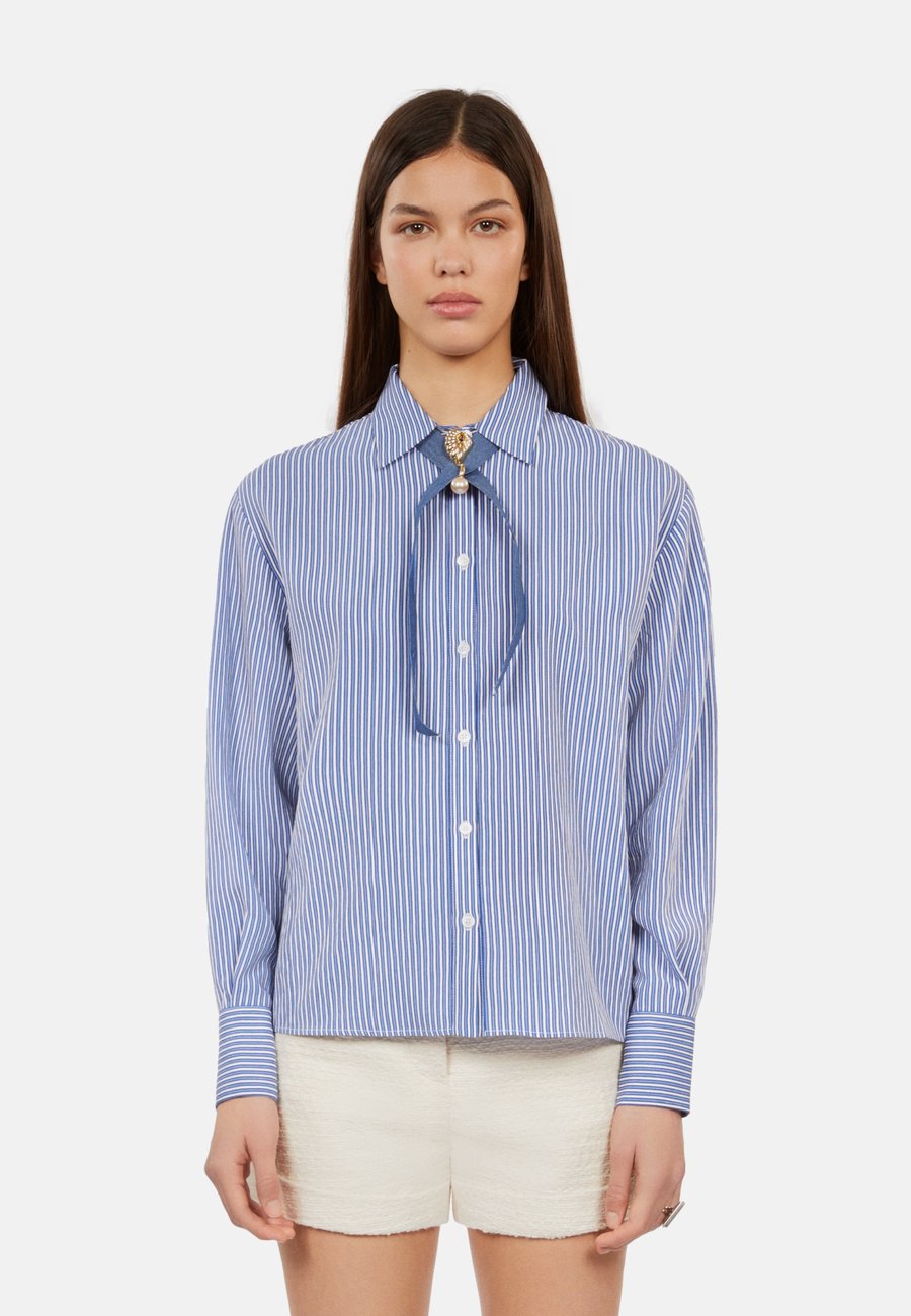 Блуза The Kooples Blouse, Blue White/Blue
Блуза The Kooples Blouse, Blue White/Blue
