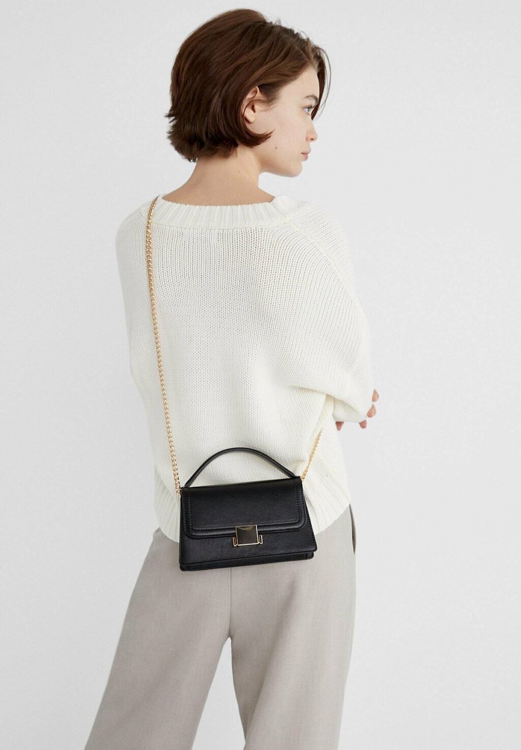 Сумка через плечо Double-Handle Stradivarius, черная, Черный, Сумка через плечо Double-Handle Stradivarius, черная
Сумка через плечо Double-Handle Stradivarius, черная, Черный, Сумка через плечо Double-Handle Stradivarius, черная