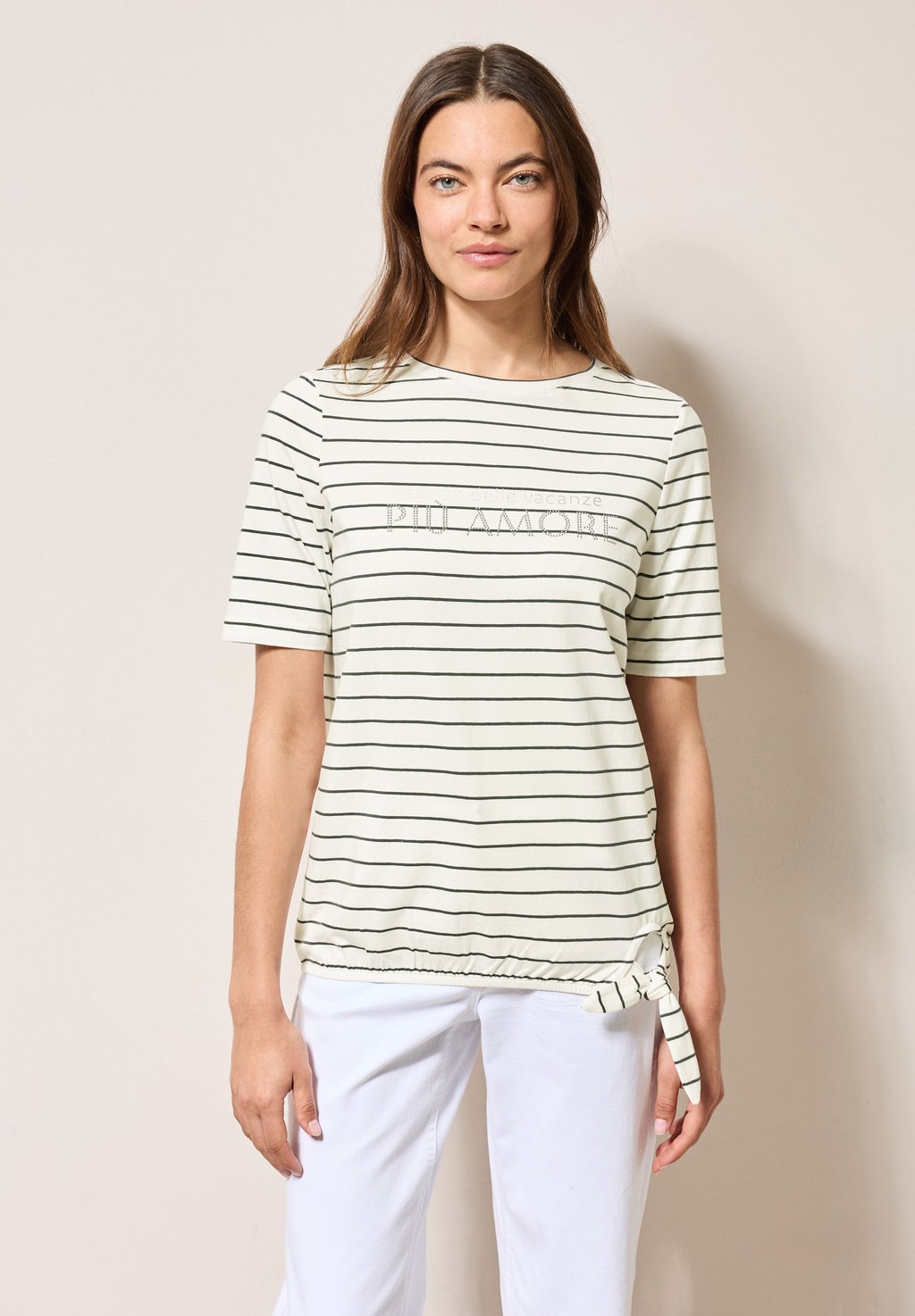 Футболка с принтом Cecil, слоновая кость
Футболка с принтом Cecil, слоновая кость