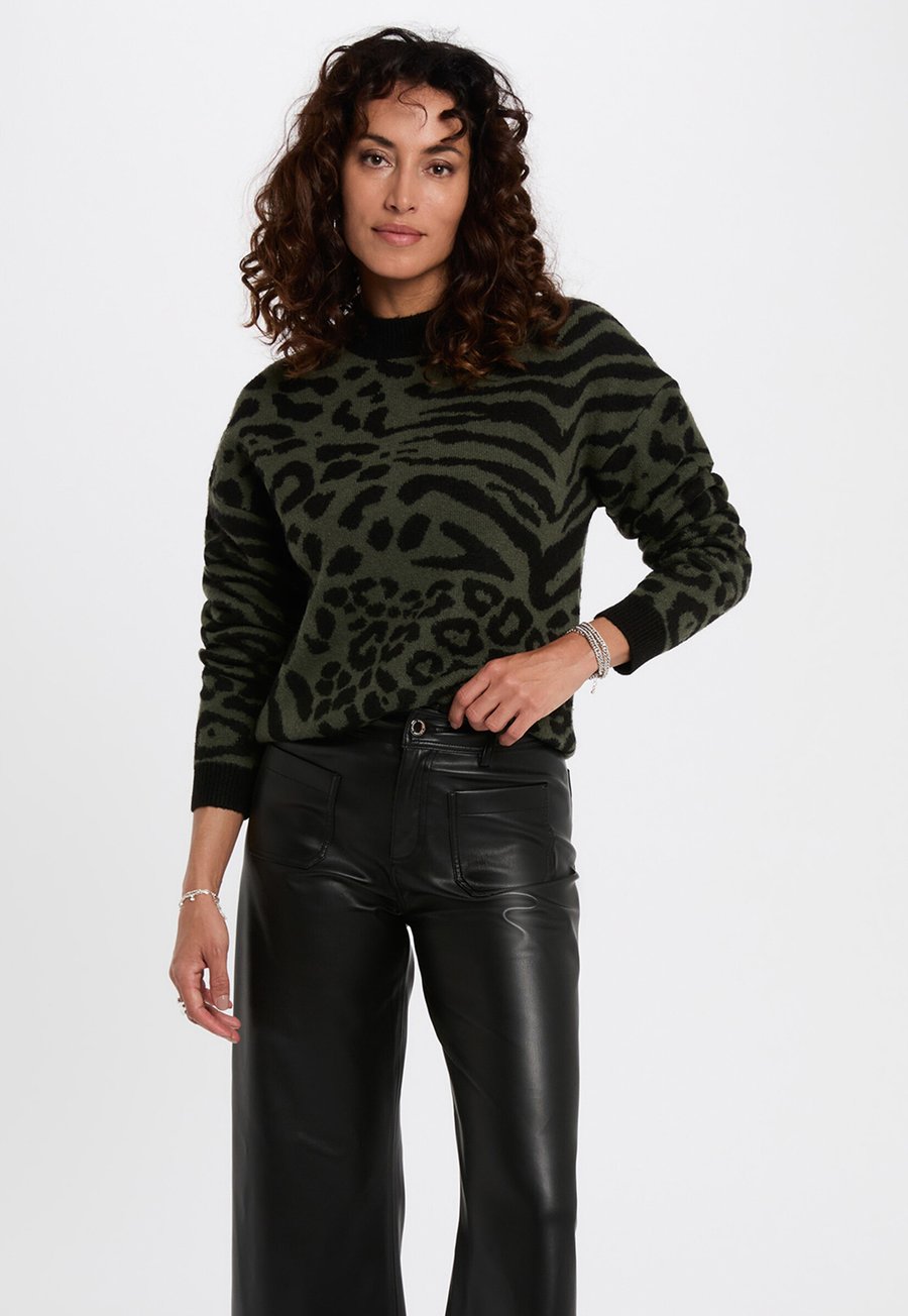 Джемпер Morgan CROPPED JACQUARD SWEATER, Vert Kaki/Khaki
Джемпер Morgan CROPPED JACQUARD SWEATER, Vert Kaki/Khaki