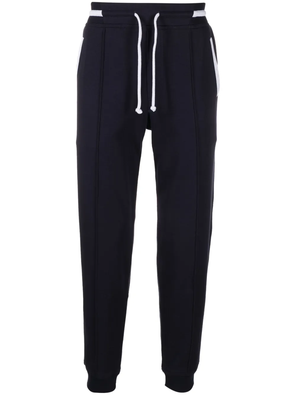 Спортивные брюки с кулиской Brunello Cucinelli, синий 
Спортивные брюки с кулиской Brunello Cucinelli, синий