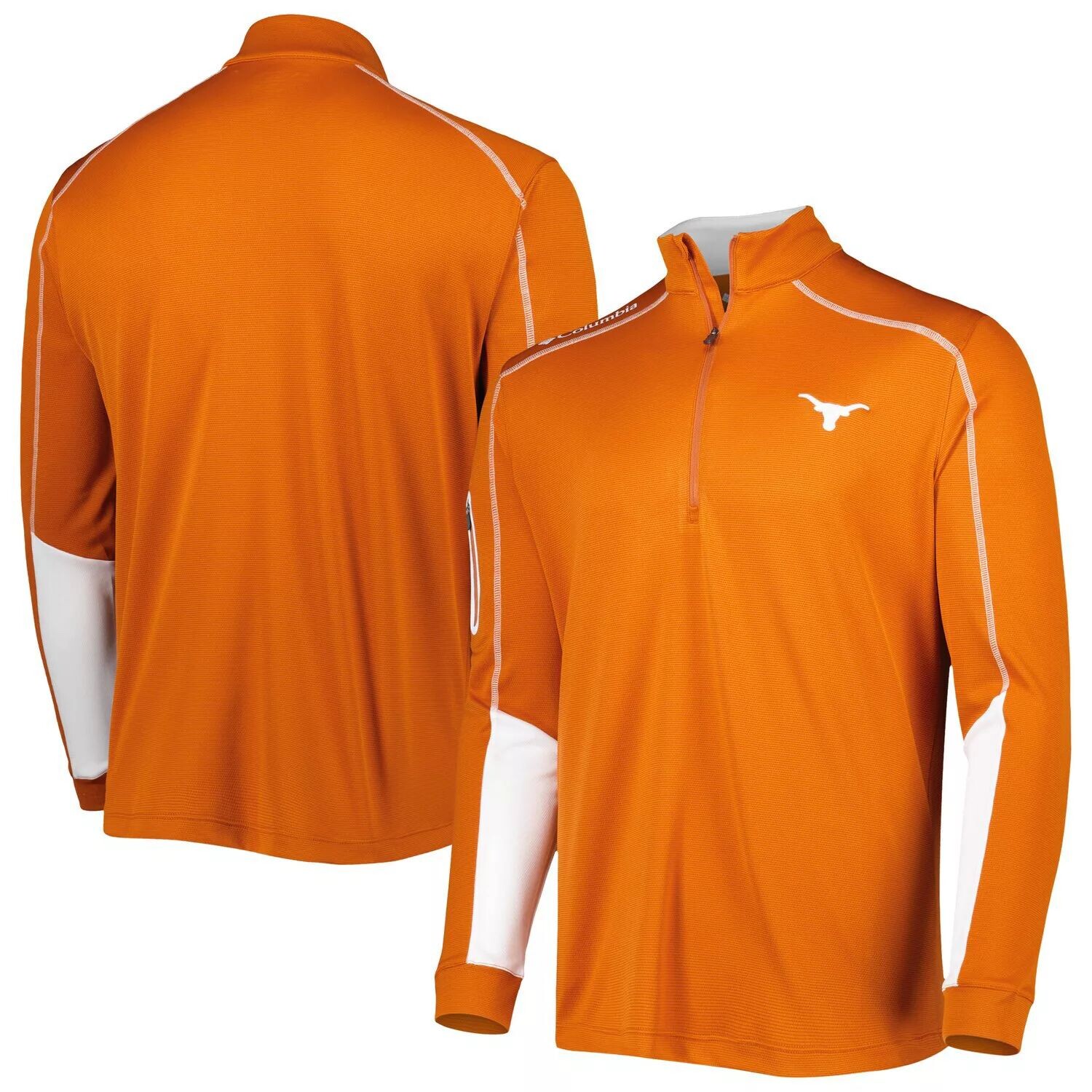 Мужская куртка Columbia Texas Orange Texas Longhorns Shotgun 2.0 Omni-Wick с молнией на четверть
Мужская куртка Columbia Texas Orange Texas Longhorns Shotgun 2.0 Omni-Wick с молнией на четверть