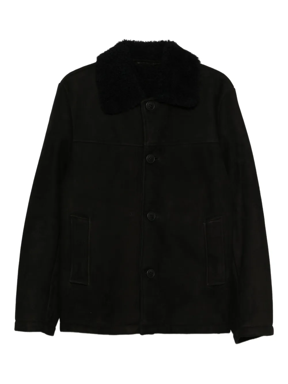 Пальто с воротником из овчины Salvatore Santoro, черный
Пальто с воротником из овчины Salvatore Santoro, черный