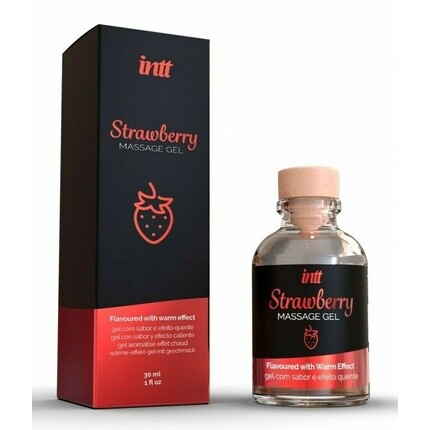 Kissable Клубничный массажный гель с согревающим эффектом 30мл, Intt Cosmetics
Kissable Клубничный массажный гель с согревающим эффектом 30мл, Intt Cosmetics