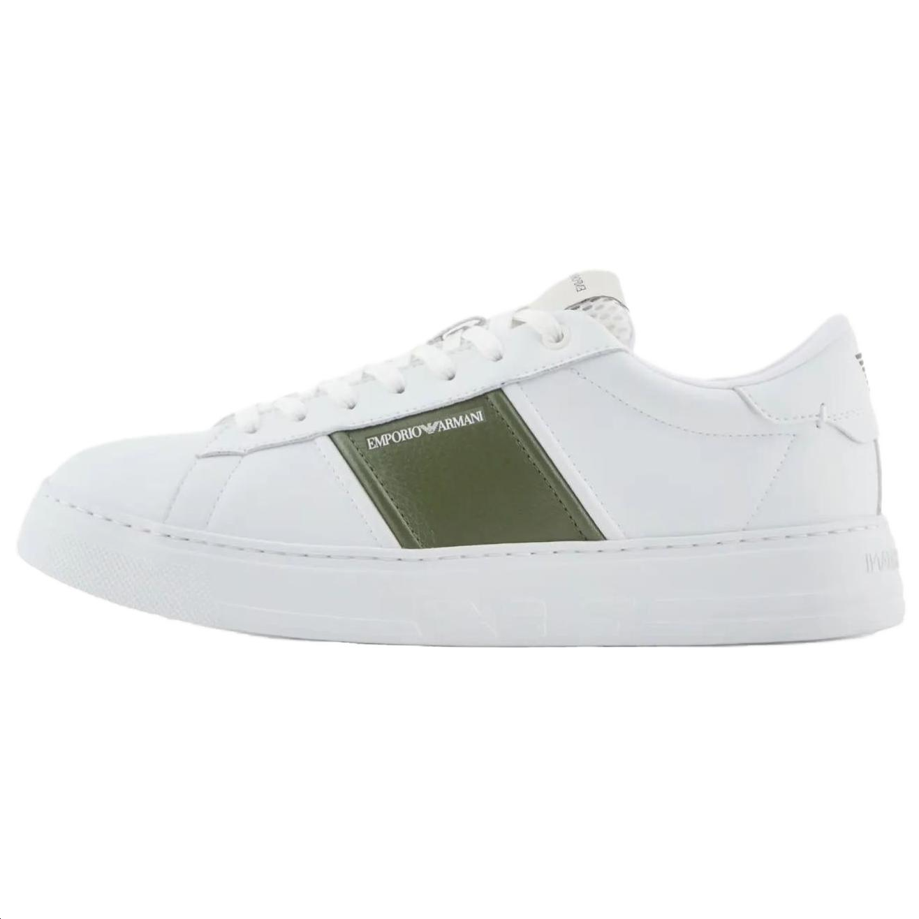 EMPORIO ARMANI Низкие скейтерские кеды мужские белые
EMPORIO ARMANI Низкие скейтерские кеды мужские белые