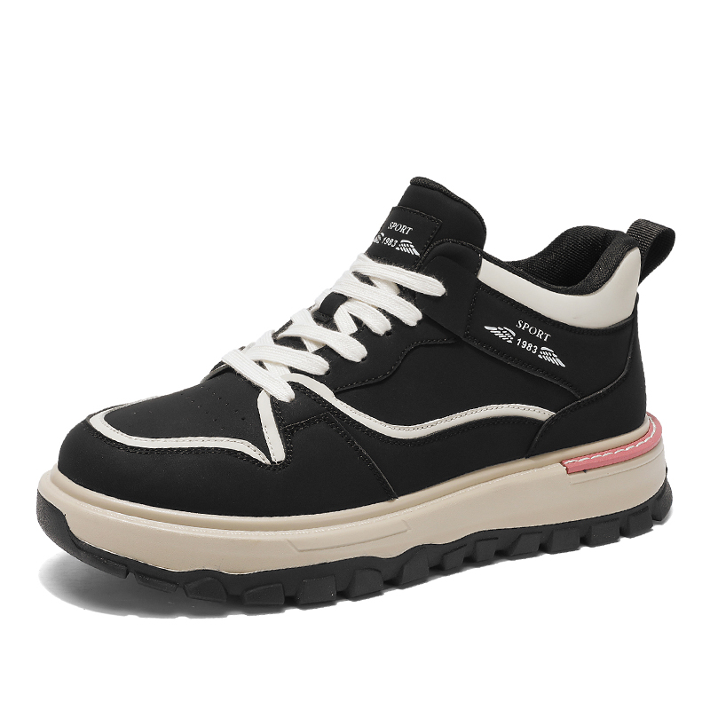 Нескользящие износостойкие высокие повседневные туфли для мужчин M.M Party, Black
Нескользящие износостойкие высокие повседневные туфли для мужчин M.M Party, Black