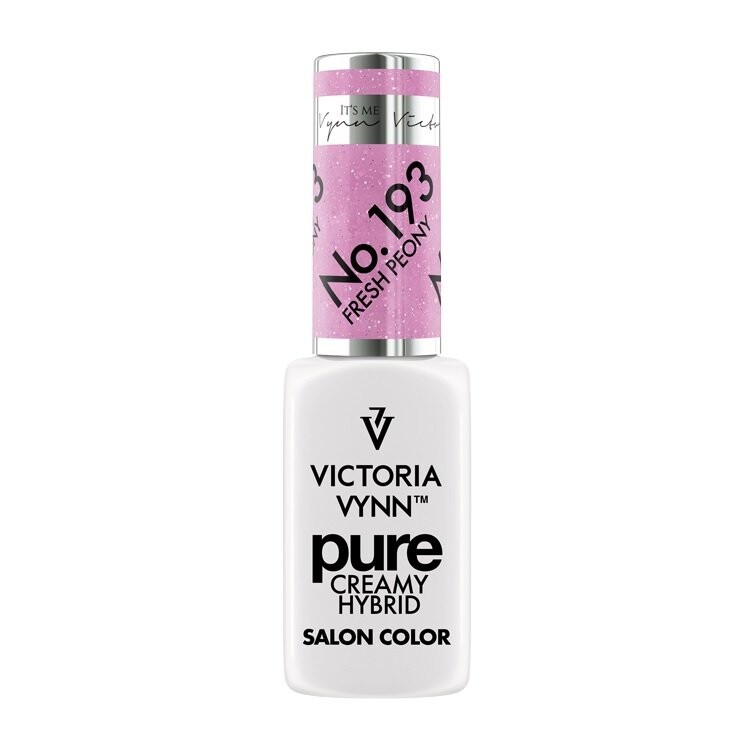 Лак для ногтей Victoria Vynn Pure Creamy Hybrid 193 Fresh Peony, 8 мл 
Лак для ногтей Victoria Vynn Pure Creamy Hybrid 193 Fresh Peony, 8 мл