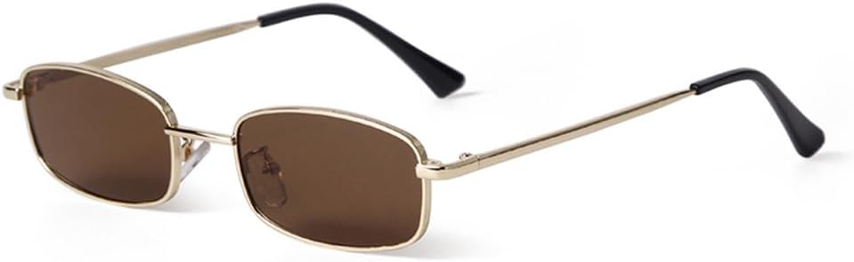 Солнцезащитные очки UV400 с защитой от УФ-излучения — маленькая металлическая оправа, подходят для женщин и мужчин, для бега и занятий спортом на открытом воздухе UYPTK, C7 Gold
Солнцезащитные очки UV400 с защитой от УФ-излучения — маленькая металлическая оправа, подходят для женщин и мужчин, для бега и занятий спортом на открытом воздухе UYPTK, C7 Gold