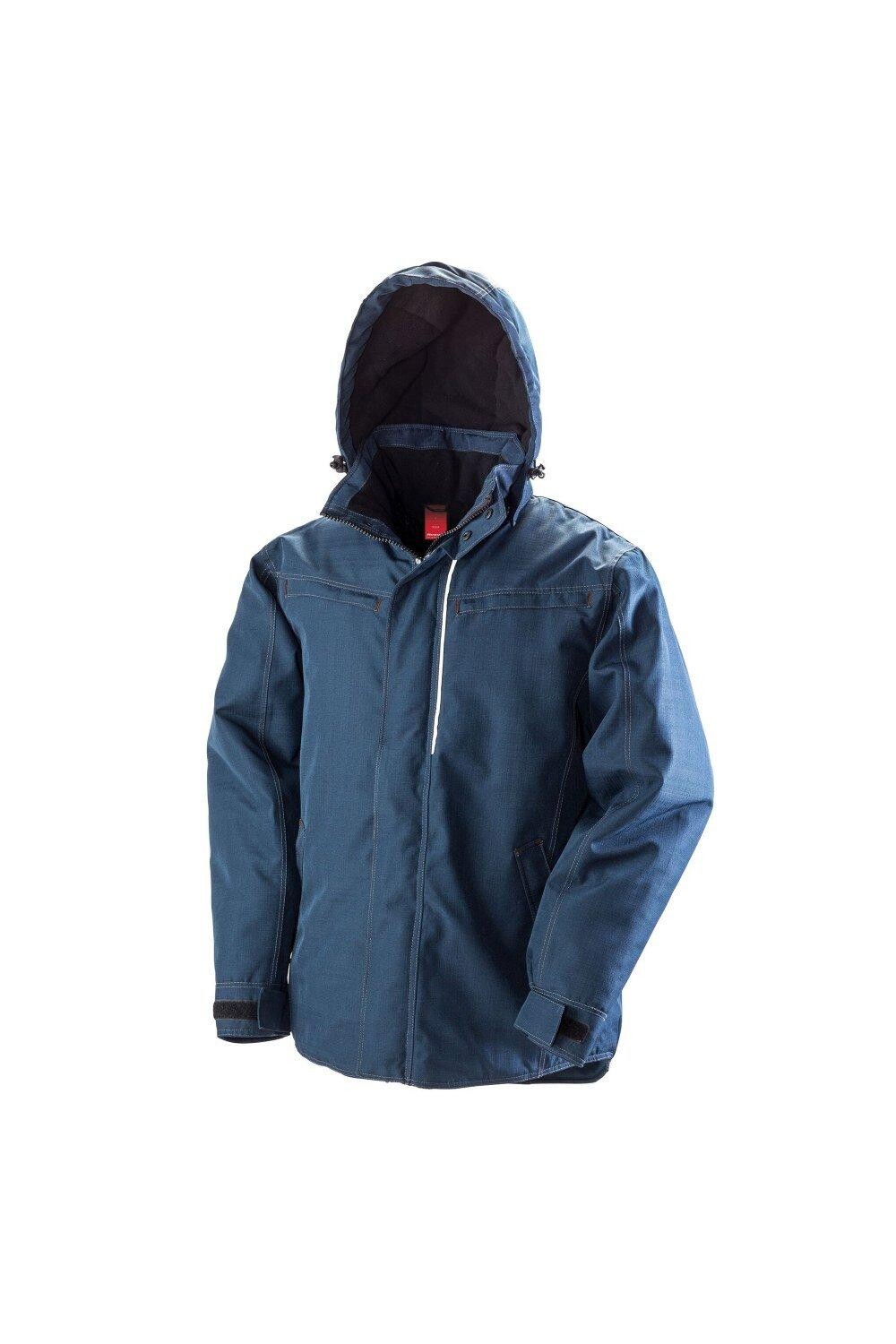 Водонепроницаемая джинсовая фактурная прочная куртка Result, темно-синий
Водонепроницаемая джинсовая фактурная прочная куртка Result, темно-синий