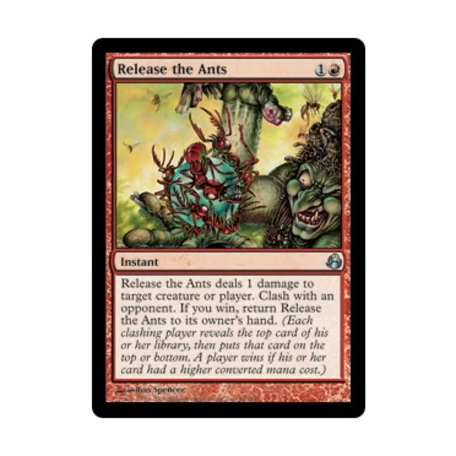 CCG Выпустите муравьев (U), MTG - Morningtide
CCG Выпустите муравьев (U), MTG - Morningtide