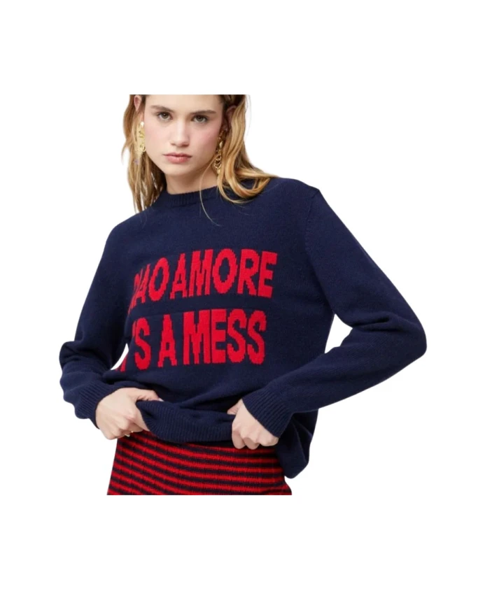 Джада Бенинкаса синий свитер Giada Benincasa, синий
Джада Бенинкаса синий свитер Giada Benincasa, синий