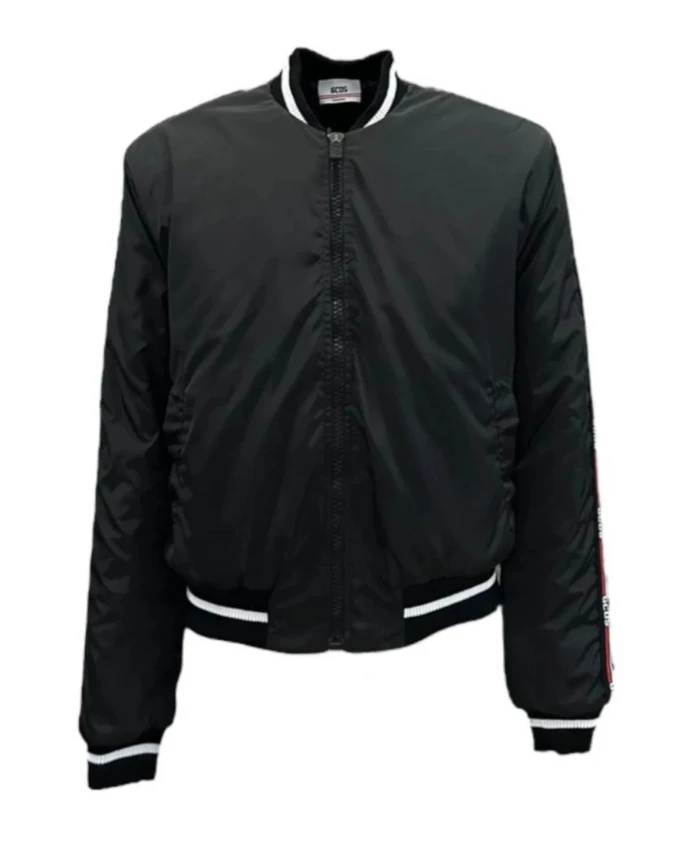 Нейлоновая куртка-бомбер с логотипом Gcds, черный
Нейлоновая куртка-бомбер с логотипом Gcds, черный