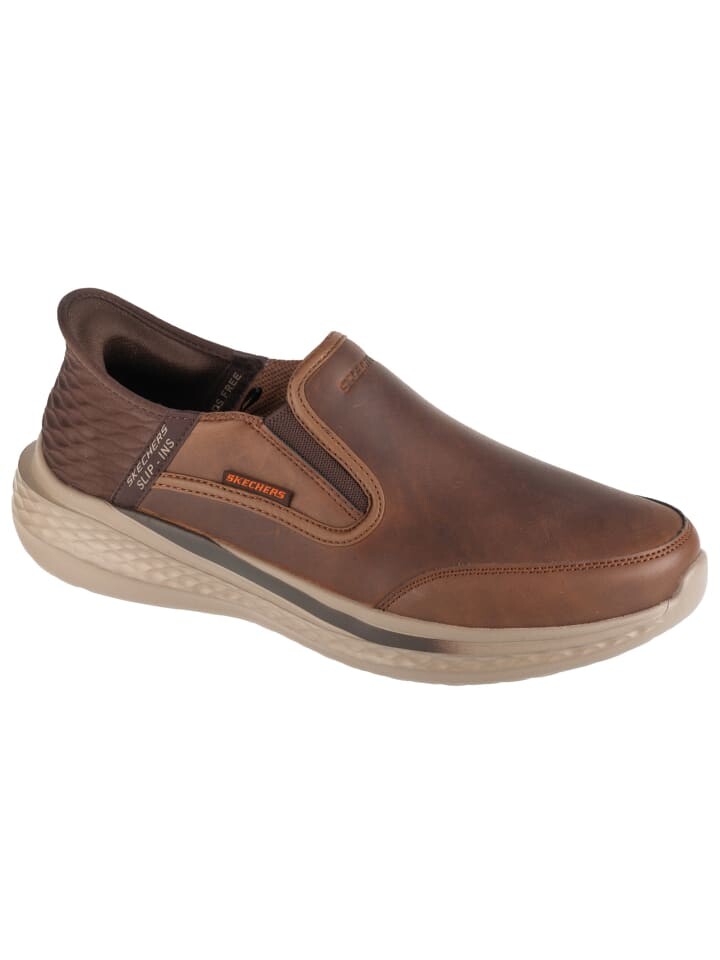 Кроссовки на шнуровке Skechers Slip-Ins: Slade, коричневый
Кроссовки на шнуровке Skechers Slip-Ins: Slade, коричневый