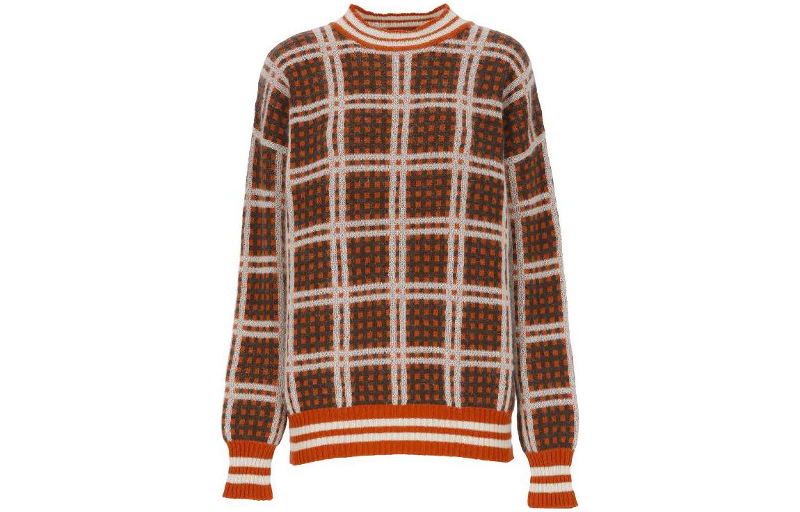 Вязаный свитер с круглым вырезом MARNI, оранжевый
Вязаный свитер с круглым вырезом MARNI, оранжевый