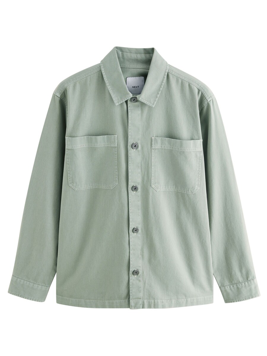 Рубашка обычного кроя на пуговицах Next, зеленый
Рубашка обычного кроя на пуговицах Next, зеленый